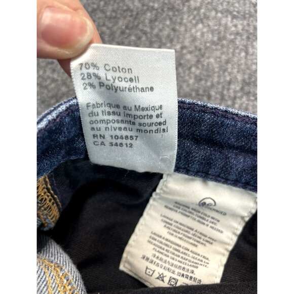 AG Adriano Goldschmied Jeans Women's 30R Blue  The Stilt Cigarette Leg Denim - Picture 7 of 12